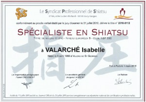 Spécialiste en shiatsu Atout Shiatsu Isabelle Valarché